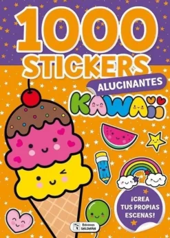 1000 STICKERS ALUCINANTES KAWAII