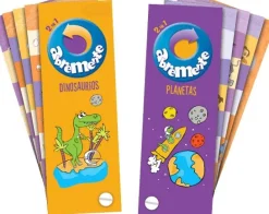 ABREMENTE 2 EN 1 - PLANETAS Y DINOSAURIO