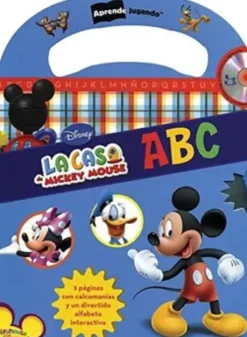 APRENDE JUGANDO: LA CASA DE MICKEY MOUSE ABC  C / AUDIO CD