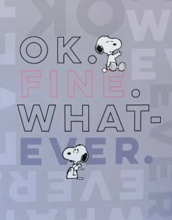 ARCHIVADOR DOBLE ANILLO  A4 SNOOPY