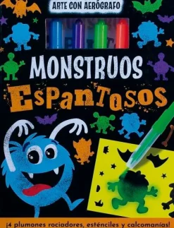 ARTE CON AEROGRAFO: MONSTRUOS ESPANTOSOS