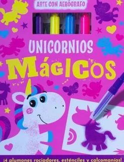 ARTE CON AEROGRAFO: UNICORNIOS MAGICOS