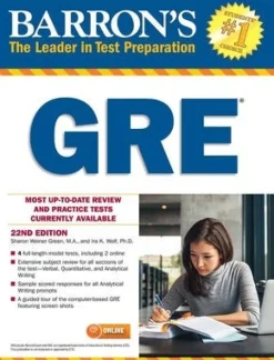 BARRON´S GRE W / ONLINE TESTS 22ED.