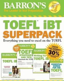 BARRON´S TOEFL IBT 3ED. SUPERPACK - (4 BOOKS W / MP3S (3)