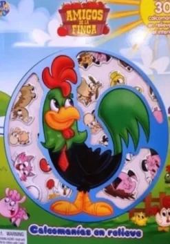 CALCOMANIAS EN RELIEVE - LA GRANJA