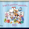 CALENDARIO ESCRITORIO 2025 - DISNEY
