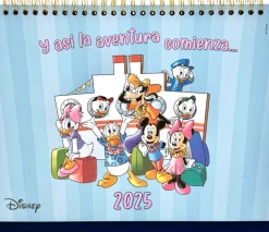 CALENDARIO ESCRITORIO 2025 - DISNEY