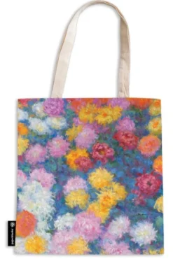 CANVAS BAG MONET’S CHRYSANTHEMUMS