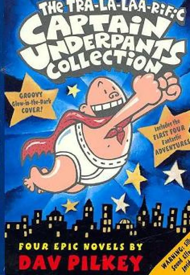 CAPTAIN UNDERPANTS COLLECTION BOXED SET (1-4) W / SOUND CHIP