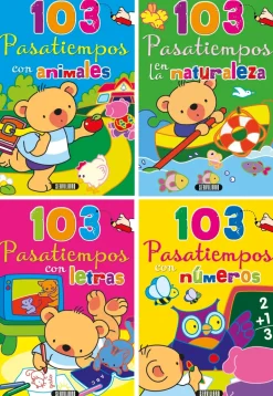 COLECCION 103 PASATIEMPOS 4 TITULOS