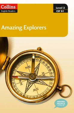 COLLINS ENGLISH READERS 3 CEF B1 AMAZING EXPLORES W / MP3 CD