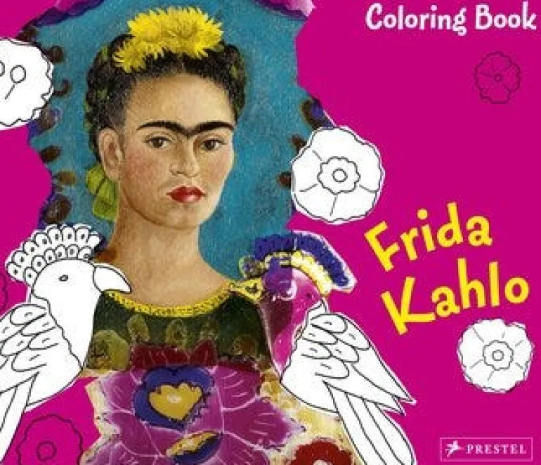 COLORING BOOK FRIDA KAHLO