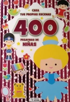 CREA TUS PROPIAS ESCENAS 400 PEGATINAS DE NIÑAS