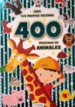 CREA TUS PROPIAS ESCENAS 400 PEGATINAS DE ANIMALES