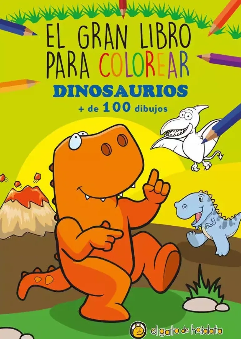 EL GRAN LIBRO PARA COLOREAR. DINOSAURIOS