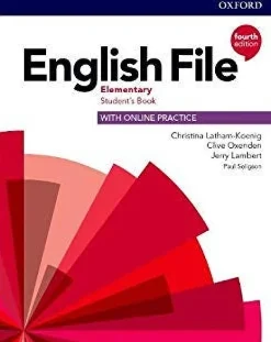 ENGLISH FILE 4ED. ELEMENTARY SB W / ONLINE PRACTICE