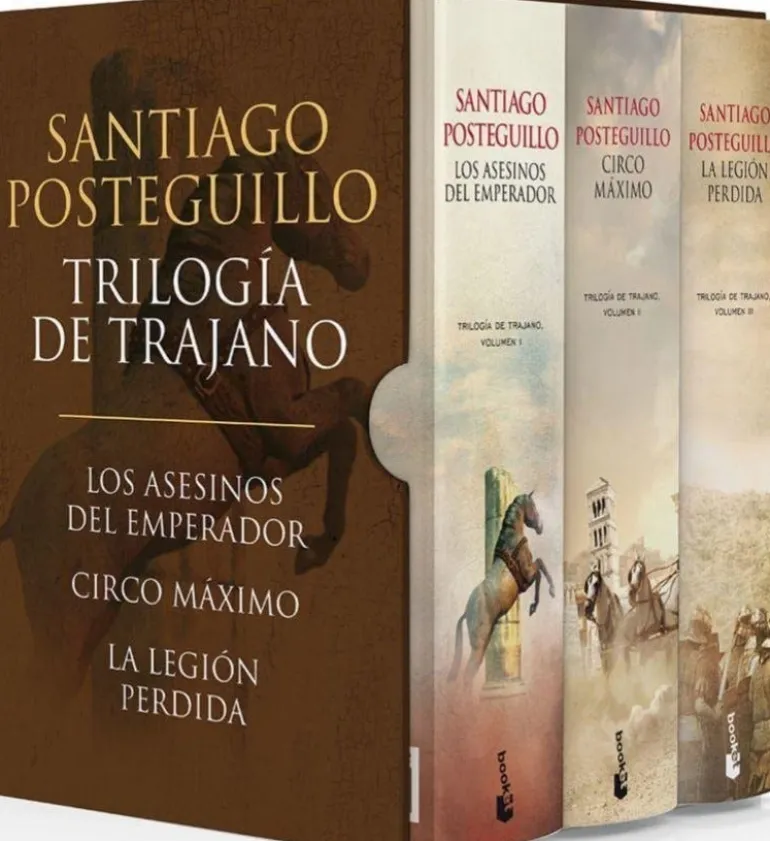 ESTUCHE TRILOGIA DE TRAJANO