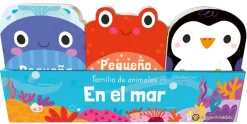 FAMILIA DE ANIMALES. MAR: CANGREJO, PINGÜINO Y BALLENA