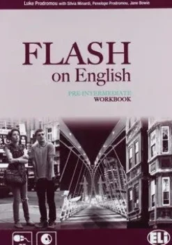 FLASH ON ENGLISH PRE-INTERMEDIATE WB W / AUDIO CD