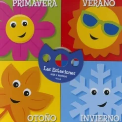 GIRA Y APRENDE 4 EN 1: LAS ESTACIONES