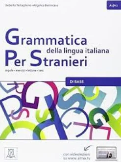 GRAMMATICA DELLA LINGUA ITALIANA PER STRANIERI - A1 / A2 (LIBRO)