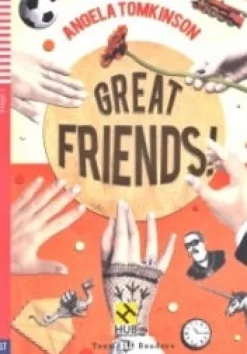 GREAT FRIENDS - HUB TEEN READERS 1 W / AUDIO CD