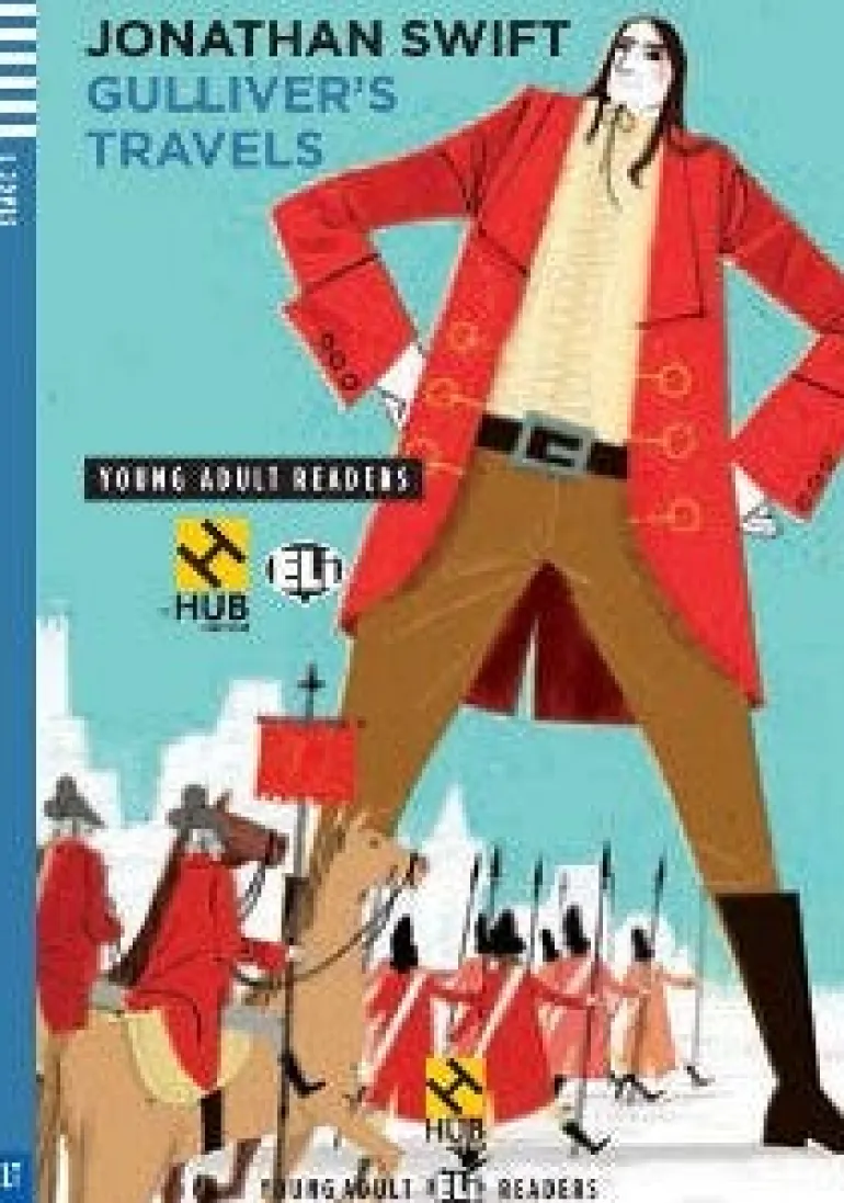 GULLIVER´S TRAVELS - HUB YOUNG ADULT READERS 1 W / AUDIO CD