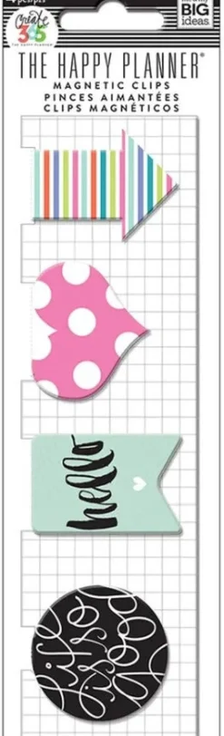 HAPPY PLANNER MARCADORES MAGNETICOS 4 UND