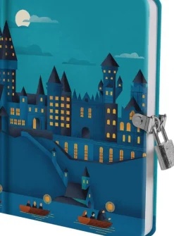 HARRY POTTER: HOGWARTS CASTLE GLOW-IN-THE-DARK LOCK & KEY DIARY
