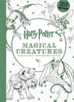 HARRY POTTER MAGICAL CREATURES POSTCARD COLORING BOOK
