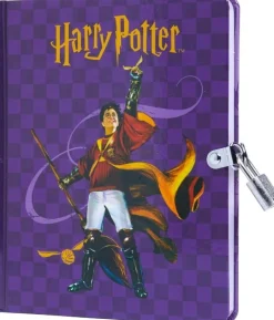 HARRY POTTER: QUIDDITCH LOCK & KEY DIARY