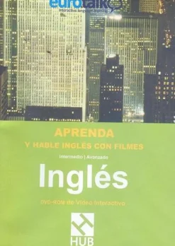 HUB - APRENDA Y HABLE INGLES C / FILMES DVD-ROM