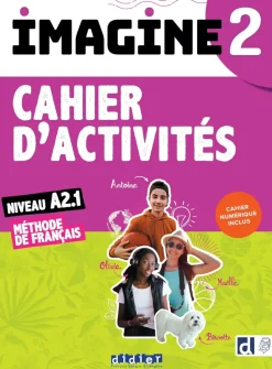 IMAGINE 2 - NIVEAU A2.1 - CAHIER + CODE NUMERIQUE