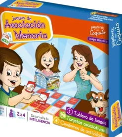 JUEGO ASOCIACION Y MEMORIA (8 TITULOS)