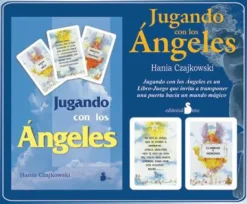 JUGANDO CON LOS ANGELES (LIBRO Y 2 BARAJAS)