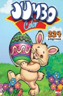 JUMBO COLOR 224 PAGINAS. CONEJO DE PASCUA