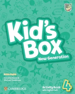 KID´S BOX (BE) NEW GENERATION - ACTIVITY BOOK WITH DIGITAL PACK LEVEL 4
