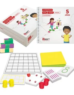 KIT ESCOLAR MATEMÁTICAS PARA TODOS INICIAL 5 AÑOS