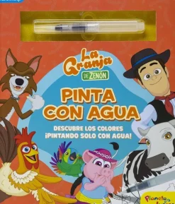 LA GRANJA DE ZENÓN. PINTA CON AGUA