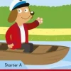 LADYBIRD READERS LEVEL STARTER A - DOM DOG AND HIS BOAT