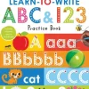 LEARN TO WRITE ABC & 123: SCHOLASTIC EARLY LEARNERS (WORKBOOK)