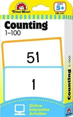 LEARNING LINE FLASHCARDS - COUNTING 1-100