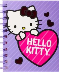 LIBRETA A6 TAPA DURA CUADRICULADO 80 HOJAS  HELLO KITTY