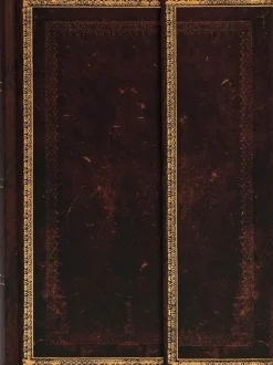 LIBRETA MEDIANA BLACK MOROCCAN