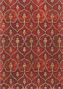 LIBRETA TAPA BLANDA RED VELVET MIDI