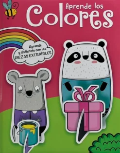 LIBRITOS DE PIEZAS EXTRAIBLES: APRENDE LOS COLORES