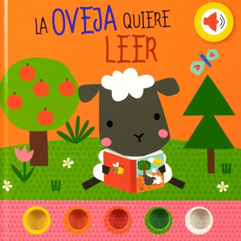 LIBRO CON SONIDOS: LA OVEJA QUIERE LEER