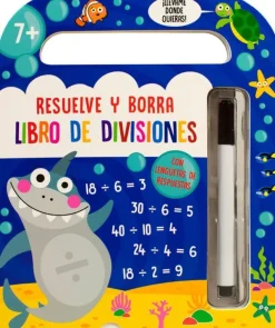 LIBRO DE DIVISIONES: RESUELVE Y BORRA