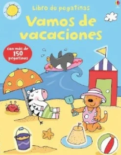 LIBRO DE PEGATINAS: VAMOS DE VACACIONES C / MAS DE 150 PEGATINAS