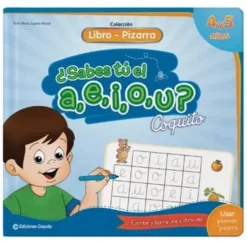 LIBRO PIZARRA - A,E,I,O,U